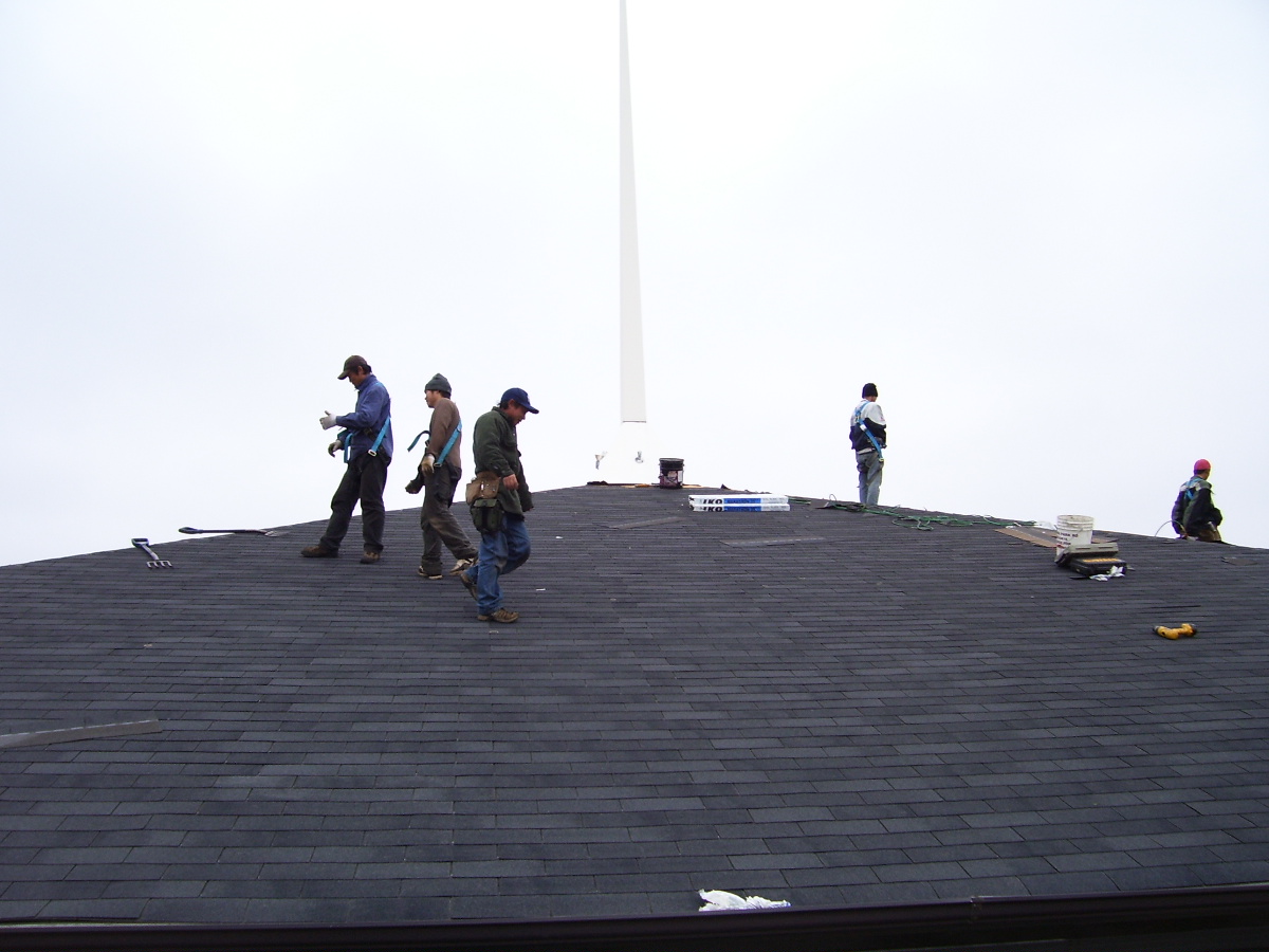 Roofing project step 1